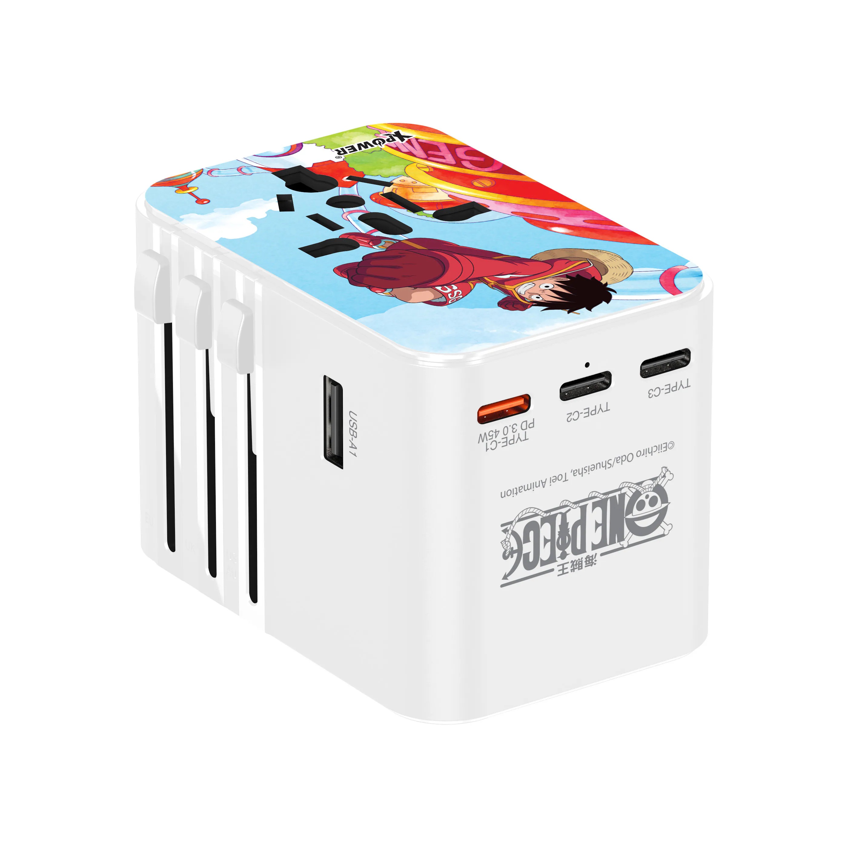 XPower x One Piece TA45B 45W 6輸出 PD3.0/PPS旅行充電器