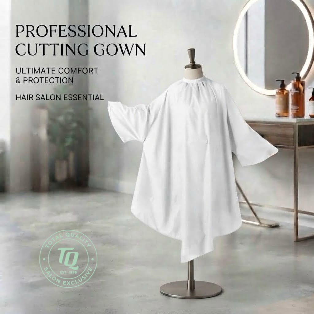 TQ cutting gown w/sleeve 有袖剪髮袍