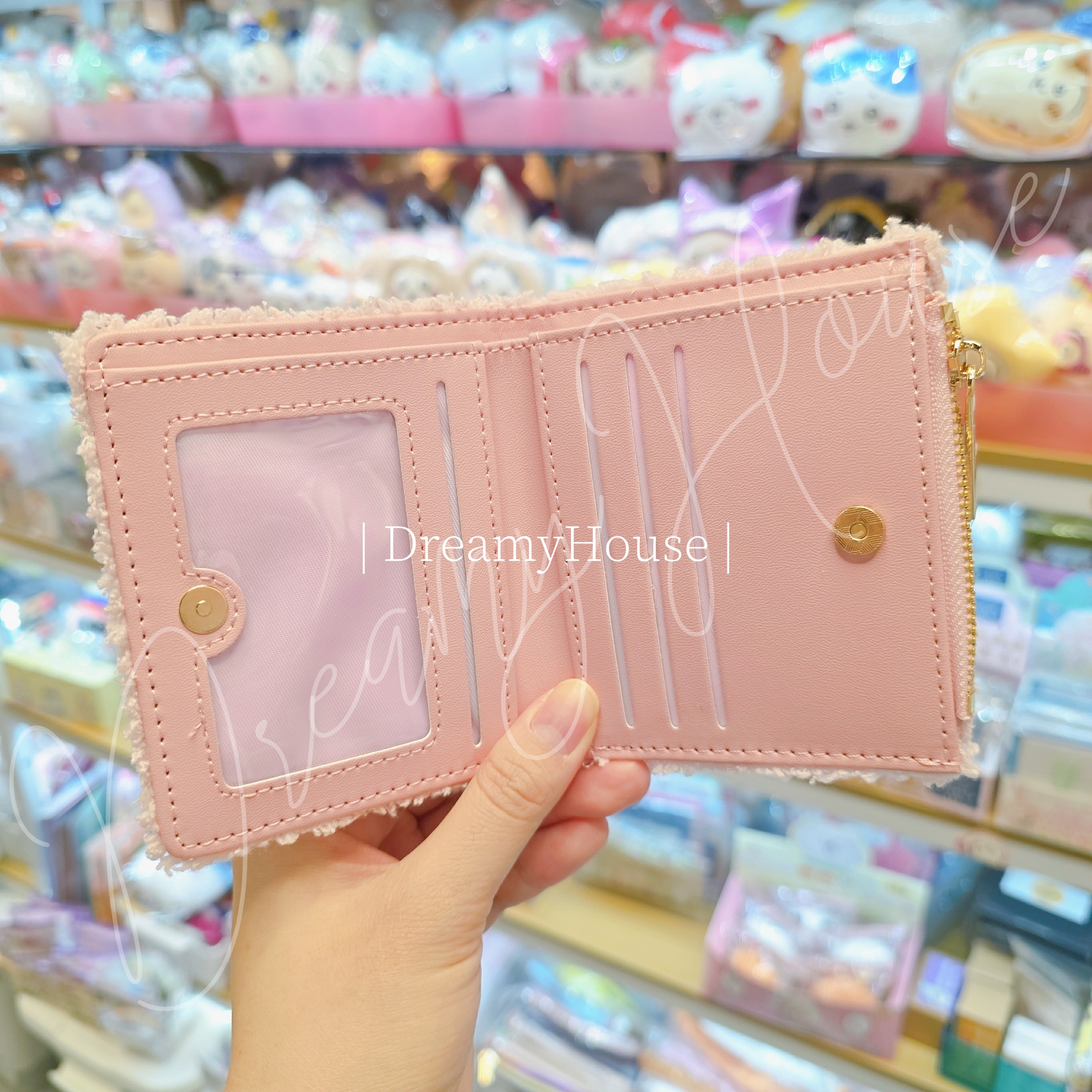 台灣 Chiikawa 毛毛短銀包