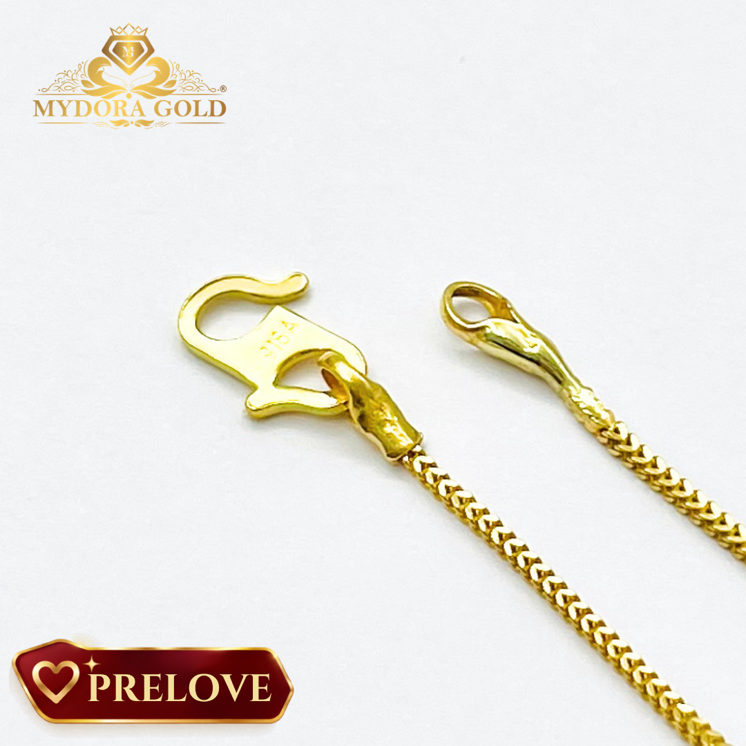 PRE-LOVE: Rantai Tangan PDR Fesyen + Love Pahat l EMAS 916/22K