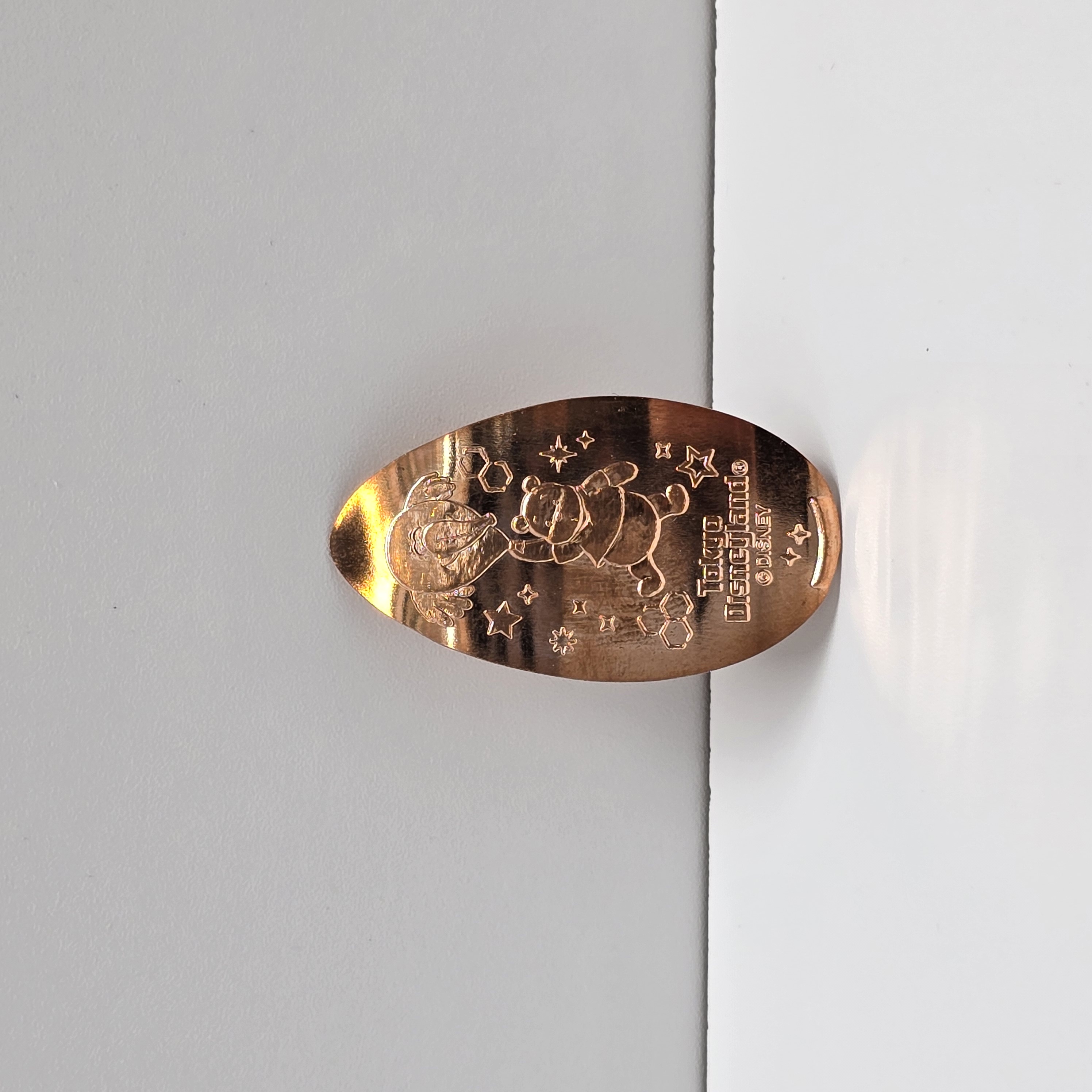 現貨 樂園限定 Pooh 大象氣球 壓幣 