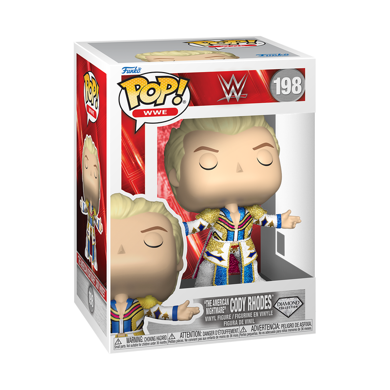 📦訂購 美國代購 Funko POP! WWE “The American Nightmare” Cody Rhodes (Diamond) Figure 模型