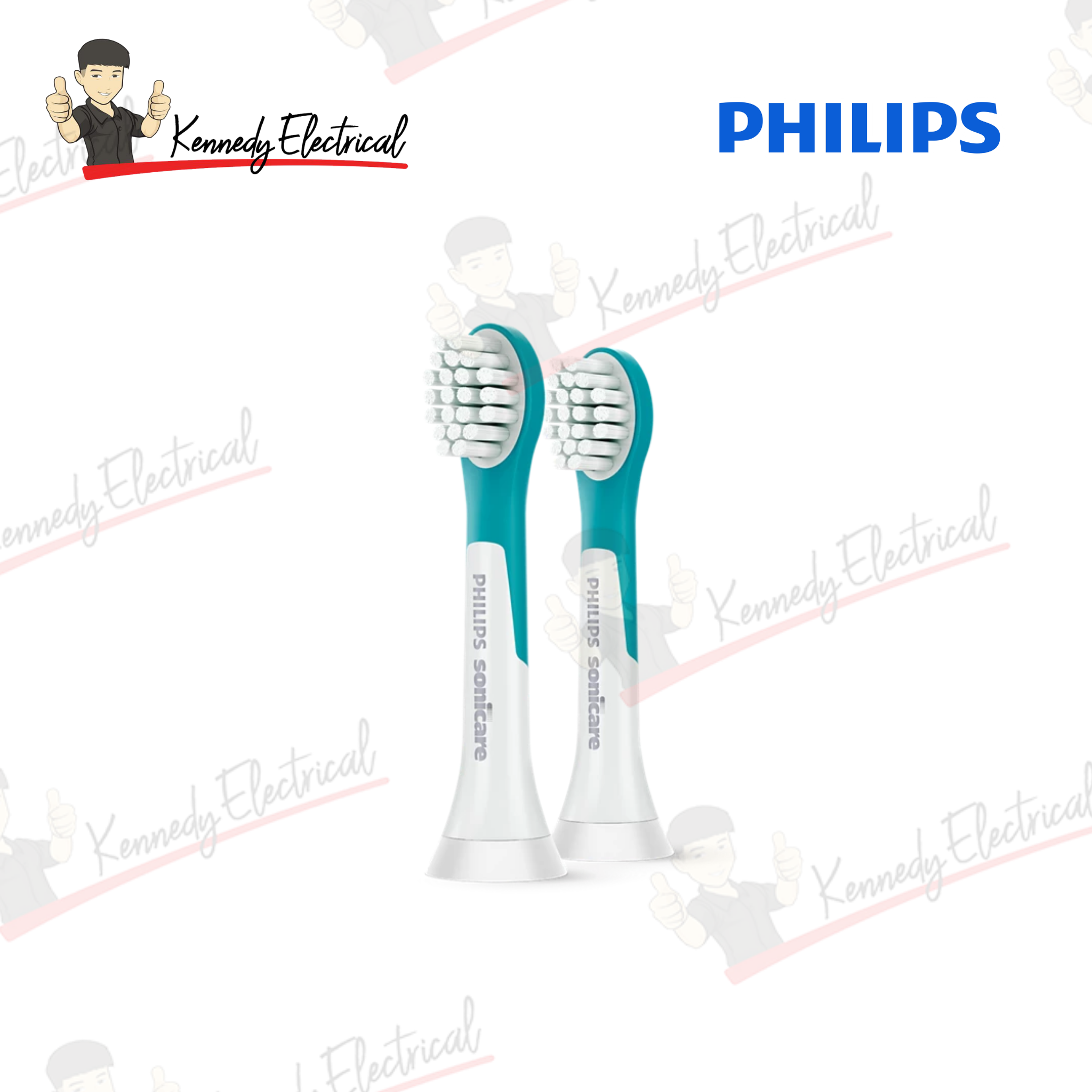 Philips Sonicare for Kids Compact Toothbrush Heads 2pcs (HX6032/63)