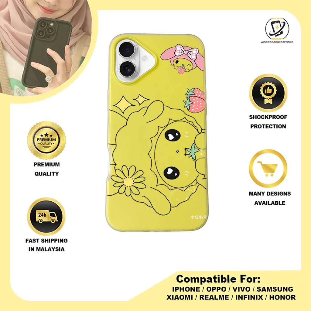 JELLY CASE PHONE FOR IPHONE - DESIGN KUROMI B