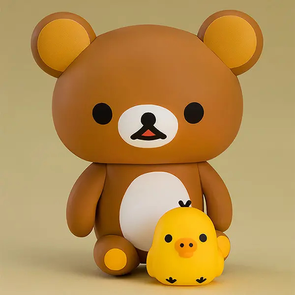 《預訂貨品》《再版》日本限定Rilakkuma figure  約100mm高。附3種表情替換及小雞1隻