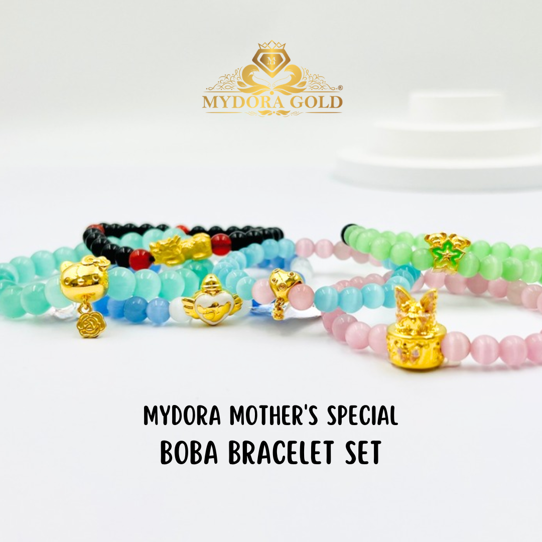 MYDORA Mother's Special - Boba Bracelet Set