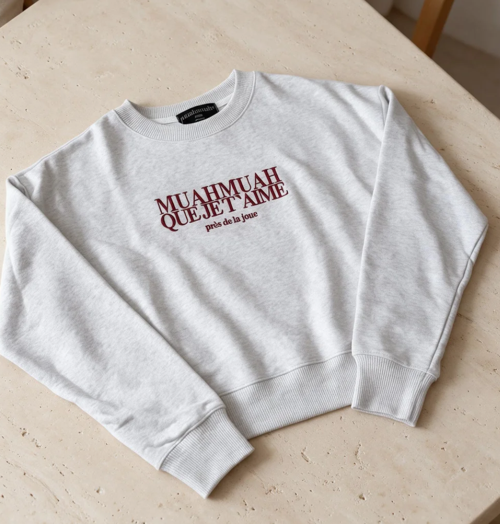 Muahmuah Crop Sweater 
