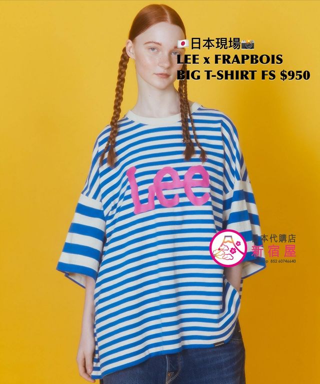 Lee×FRAPBOIS BIGTシャツ ¥14300 Lee × FRAPBOIS｜商品一覧