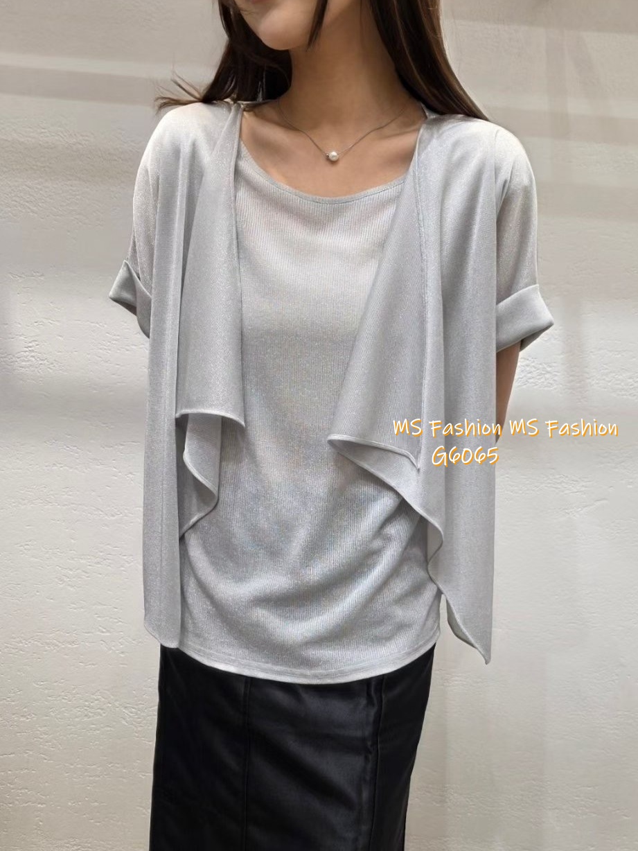 G6065 韓國🇰🇷假兩件top