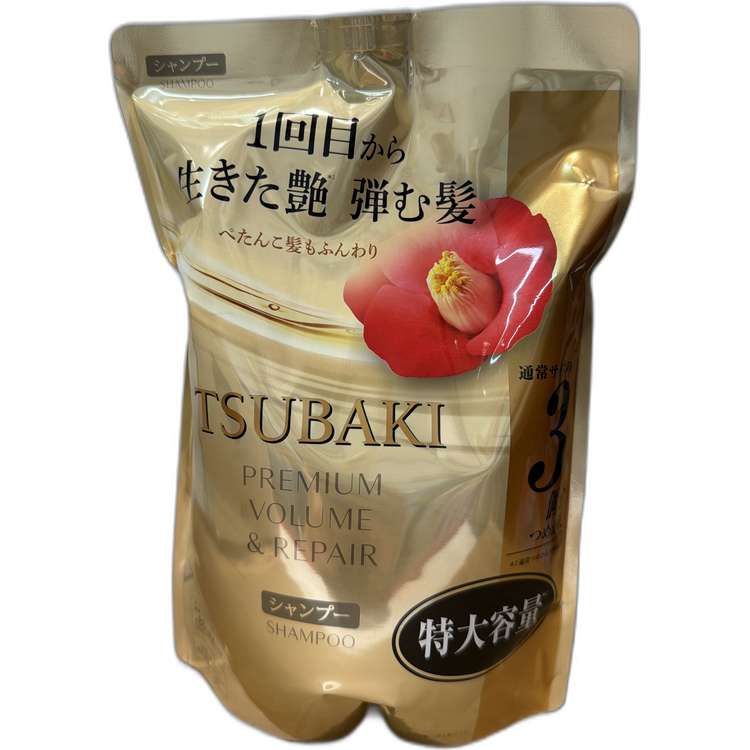 資生堂洗髮水補充裝豐盈修護（金色）900ml