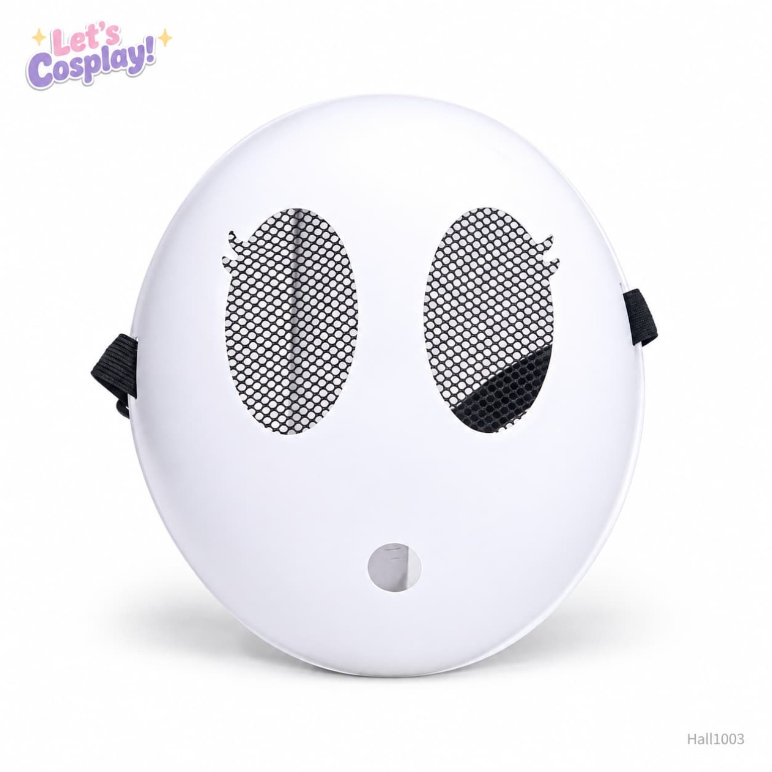 萬聖節白色全臉面具｜Halloween Mask 學校萬聖節活動派對角色扮演拍照道具 Hall1003