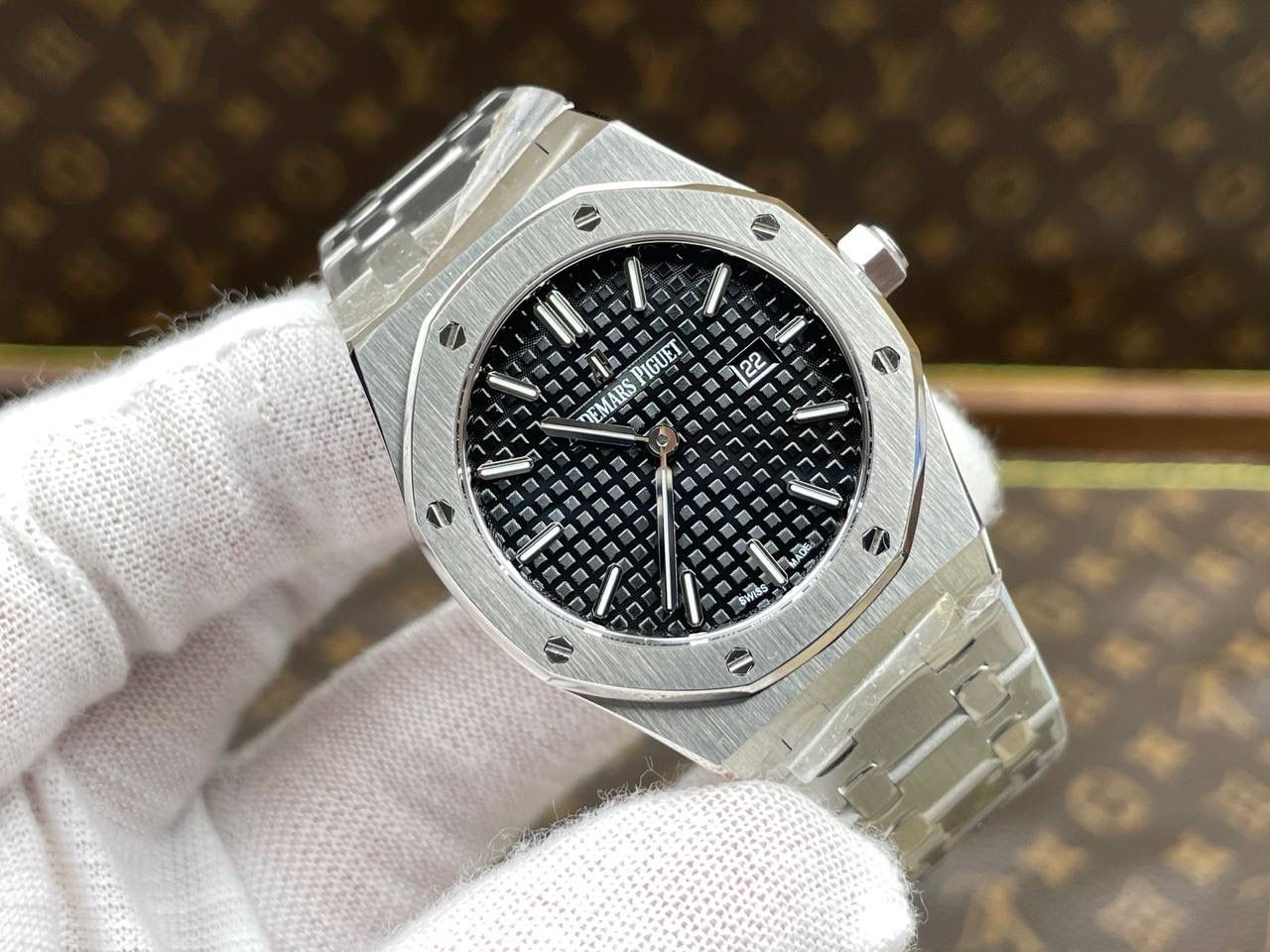 🚀女表 爱彼67650 黑盘 瑞士石英机芯 33mm💯