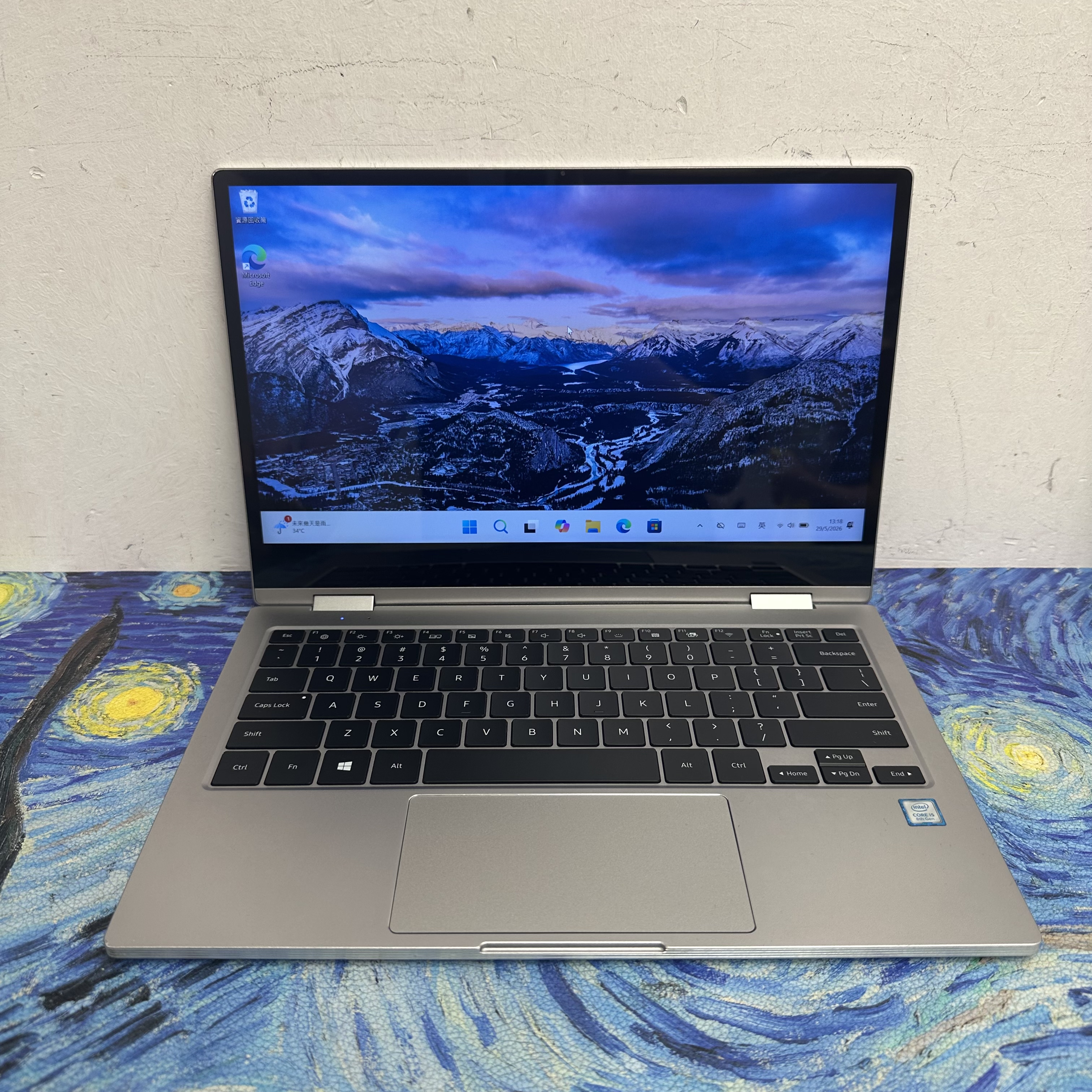 #5919 Samsung Galaxy /i5-8265U/8GB Ram/256GB SSD/薄機身/支援MicroSD/360度Touch Mon/ Laptop / Notebook / 輕便 / Pc / Tablet / 