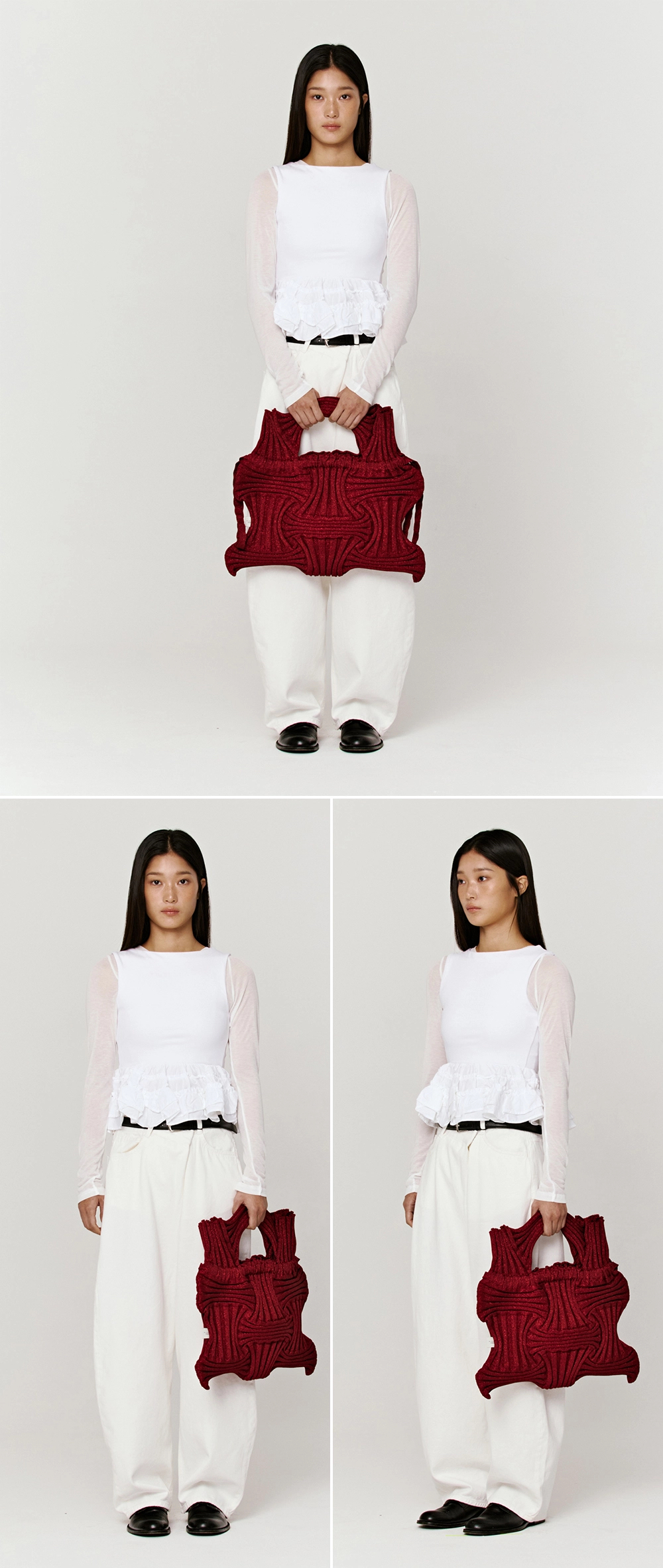 (2026新色) PLEATSMAMA 大手挽袋閃閃款 Big Bow Bag Glitter (6色選擇)