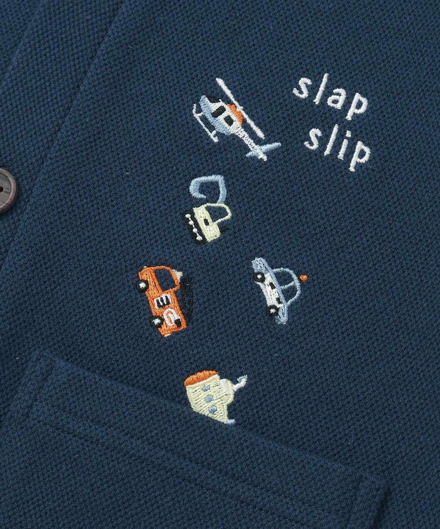 🆕【⭐訂購⭐】🌀 🇯🇵 日本直送 恐龍🦖太空船🛸工作車🚓刺繡 V領 反袖 外套［2款選］🌀 [ELEA-0110][260612]