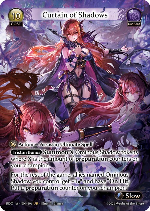 Curtain of Shadows / RDO-396 (UR)