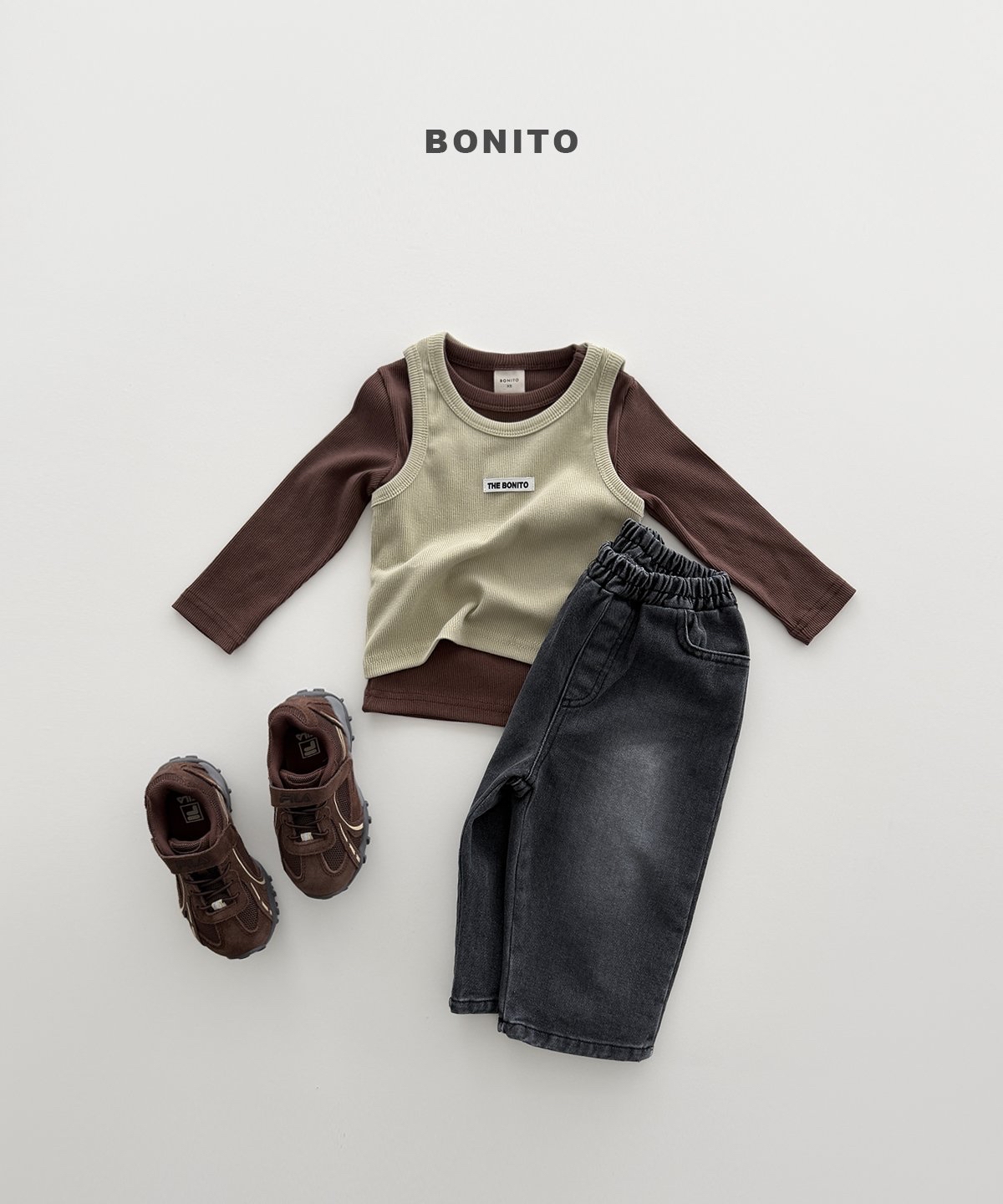 Bonito | Colored Ribbed Tee