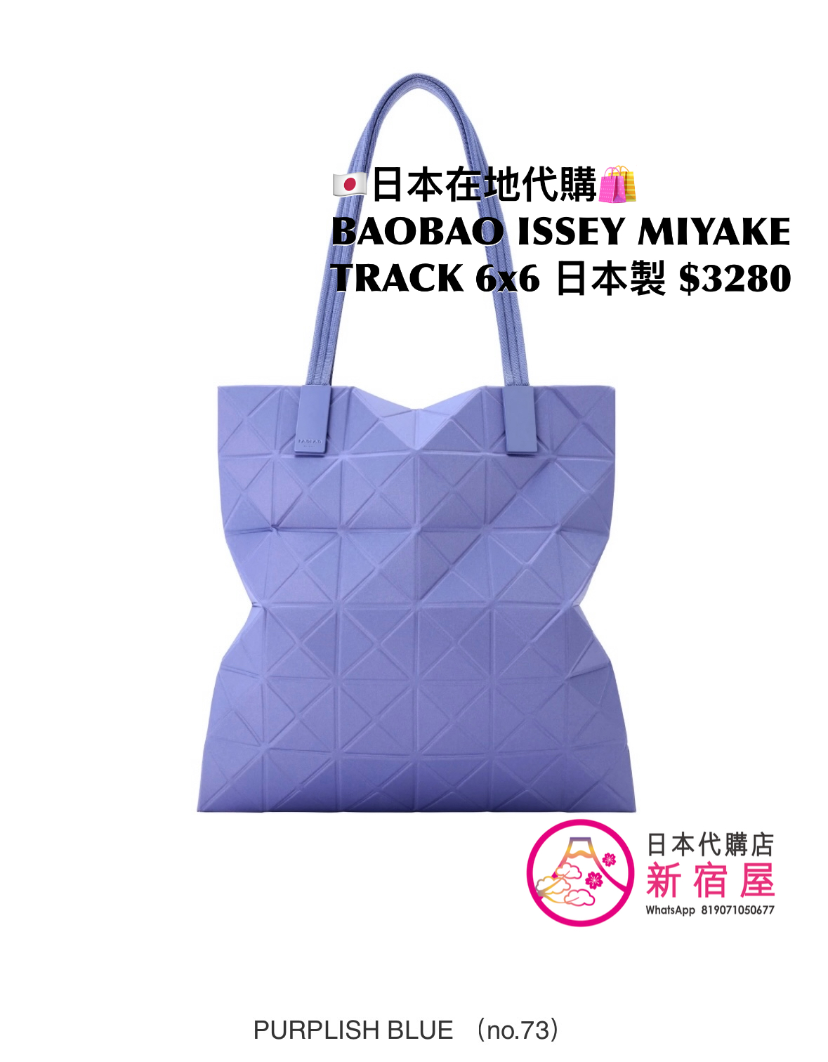 BAOBAO ISSEY MIYAKE TRACK 6x6