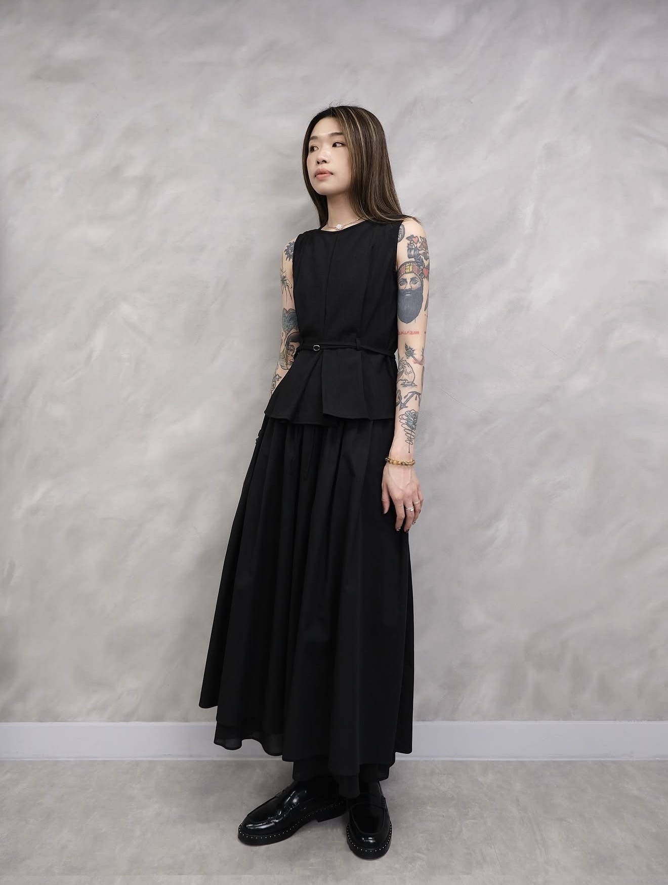 Premium layered full skirt #sk39