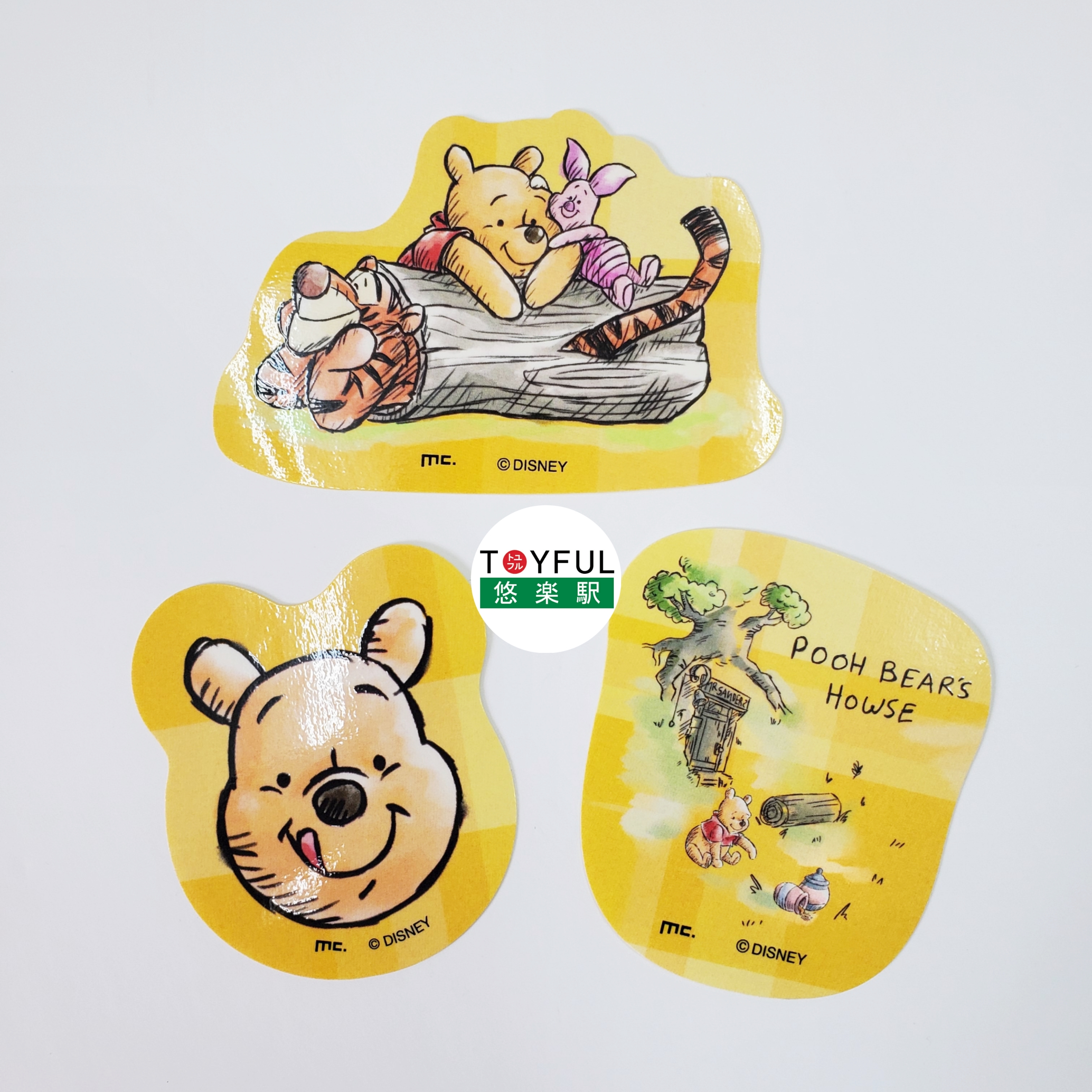 [現貨] [日本直送] 小熊維尼|貼紙套裝 {TF2210307}