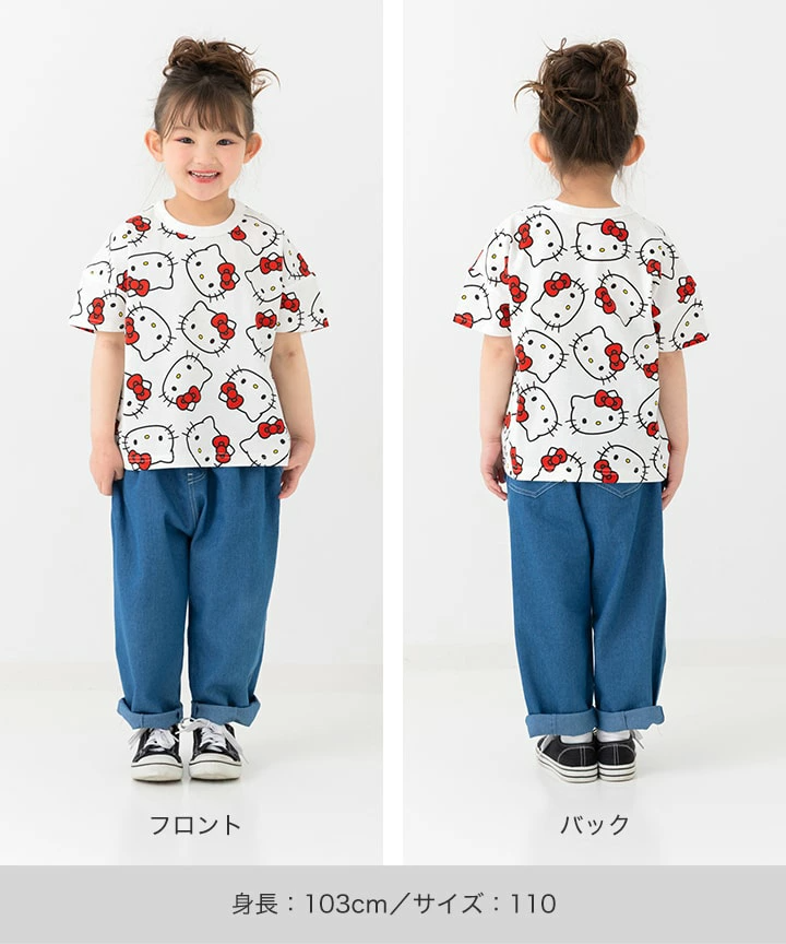 🆕【⭐訂購⭐】 🇯🇵日本直送 🌀 #Sanrio 全身圖案短袖 tee🌀 [PLCA-0032] [260425]