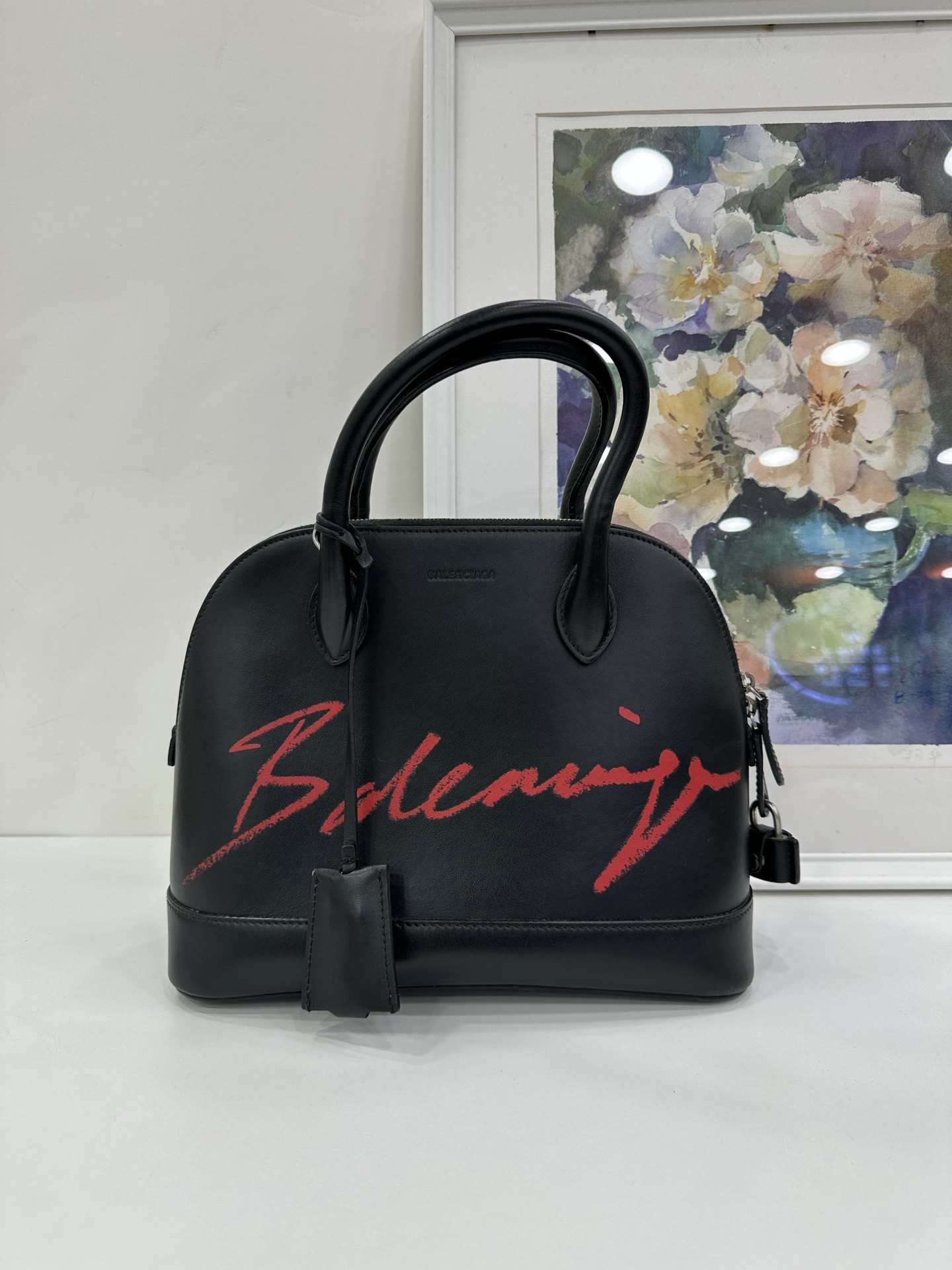 Pre-Owned BALENCIAGA Ville Top Handle Bag 