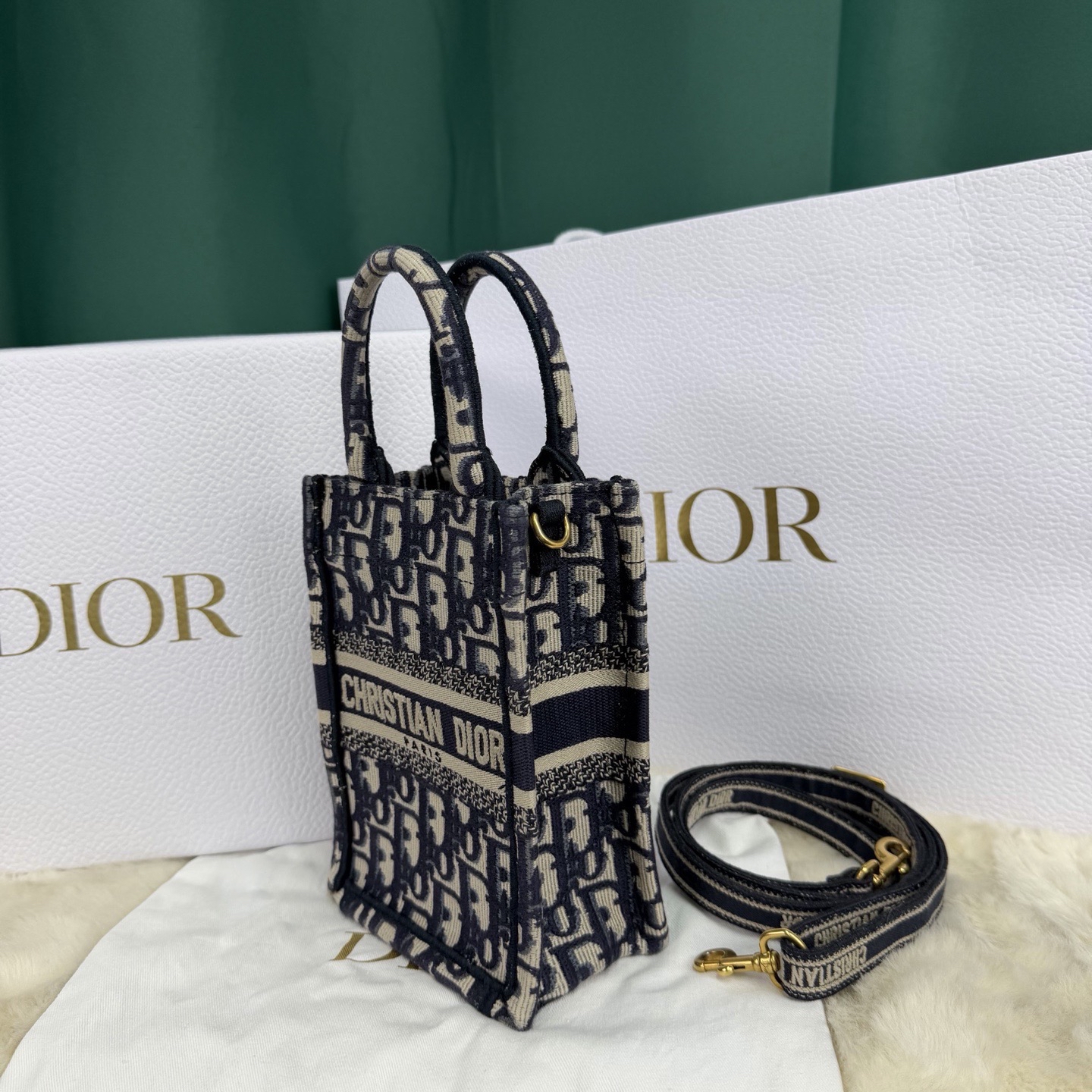 【預訂貨品】DIOR刺繡老花琴譜包