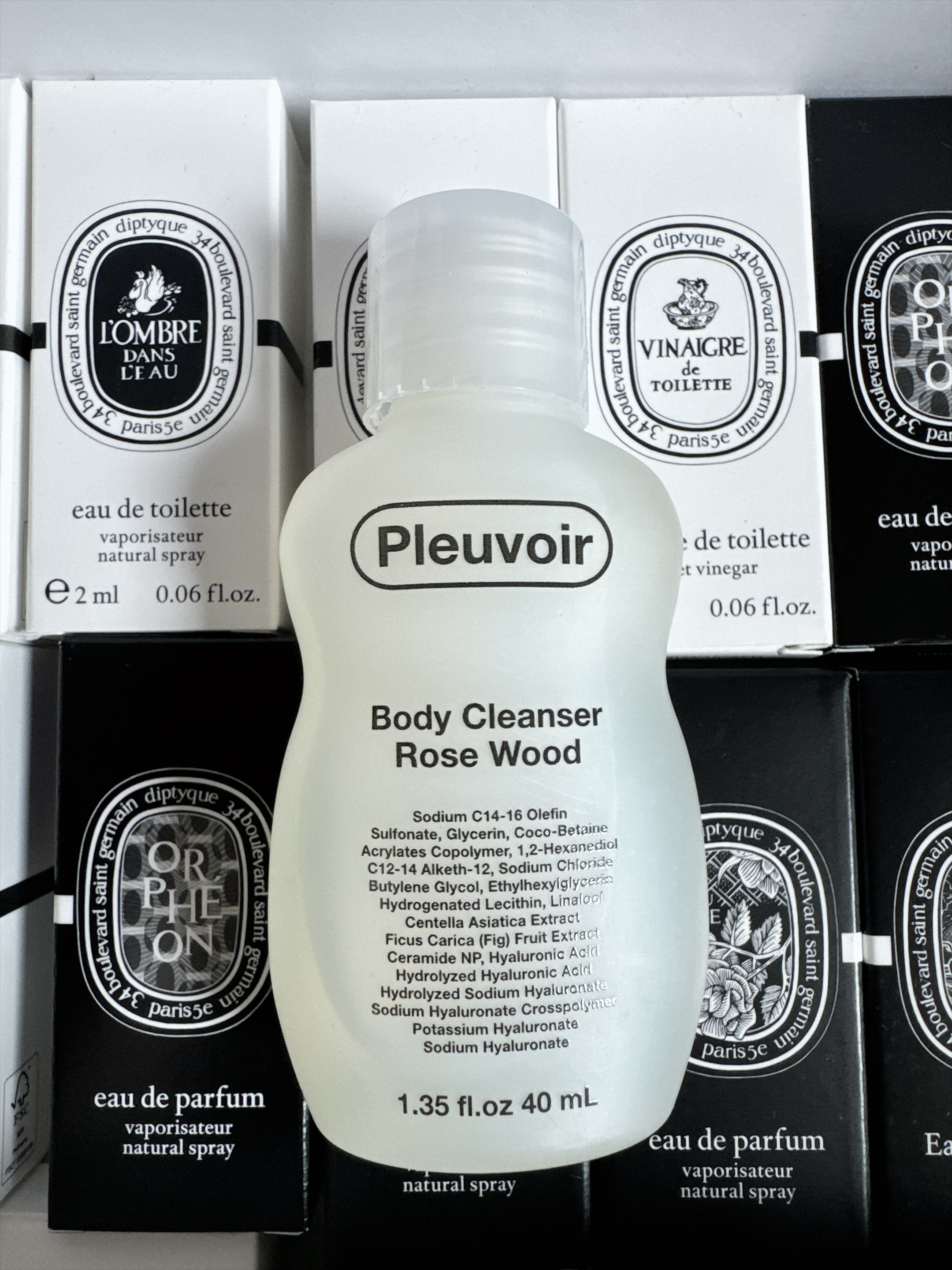 (現貨) PLEUVOIR 木質調玫瑰香沐浴露 Body Cleanser #Rose Wood 40ml