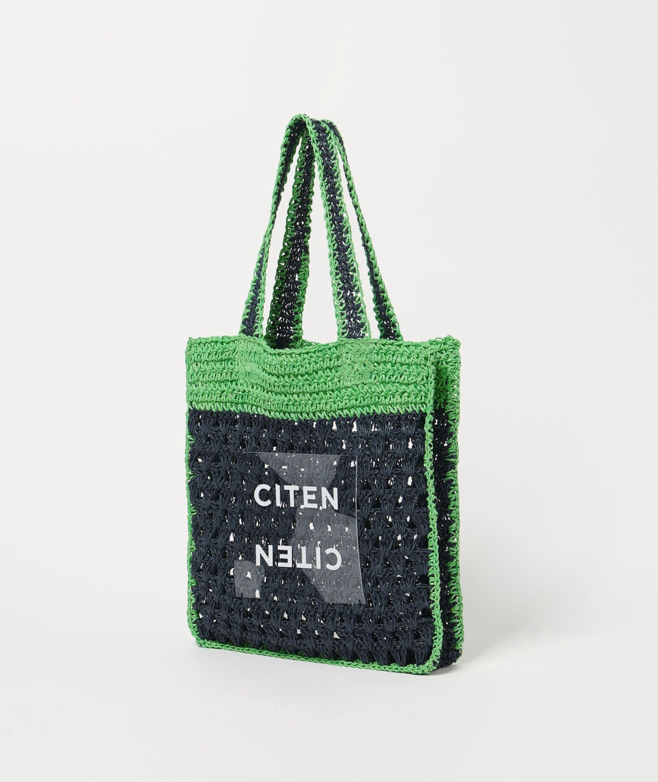 日本CITEN 拼色編織袋