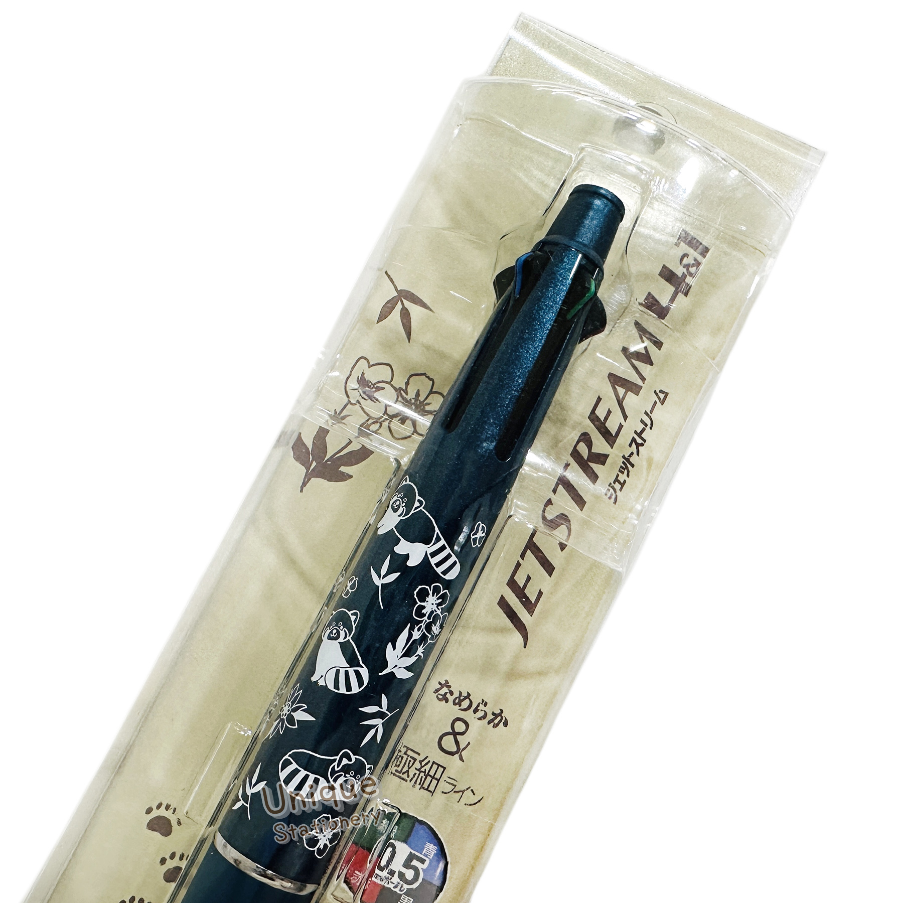 現貨｜小熊貓 Red Panda 日本製 uni Jetstream 4&1 多功能 5用筆 0.5mm 4色原子筆 + 0.5mm 鉛芯筆 (653106)