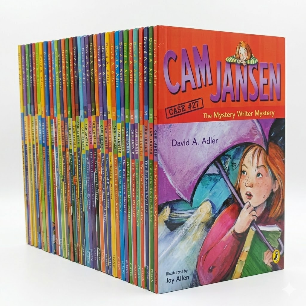 Cam Jansen Series 1-36 bookset 偵探故事1-36冊英文小說David Adler | B081