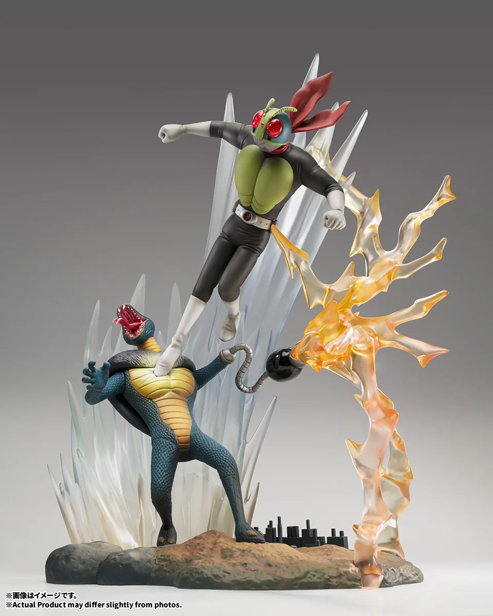 (預訂訂金 $400) (總價 $1016) Bandai Figuarts Zero 幪面超人 VS 眼鏡蛇男 (行版) Kamen Rider vs. Cobra Man