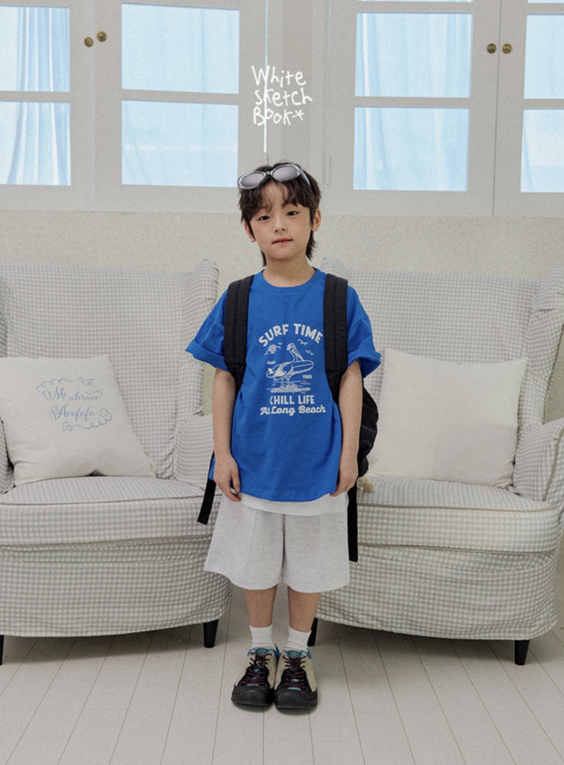 🇰🇷WhiteSketchBook tee