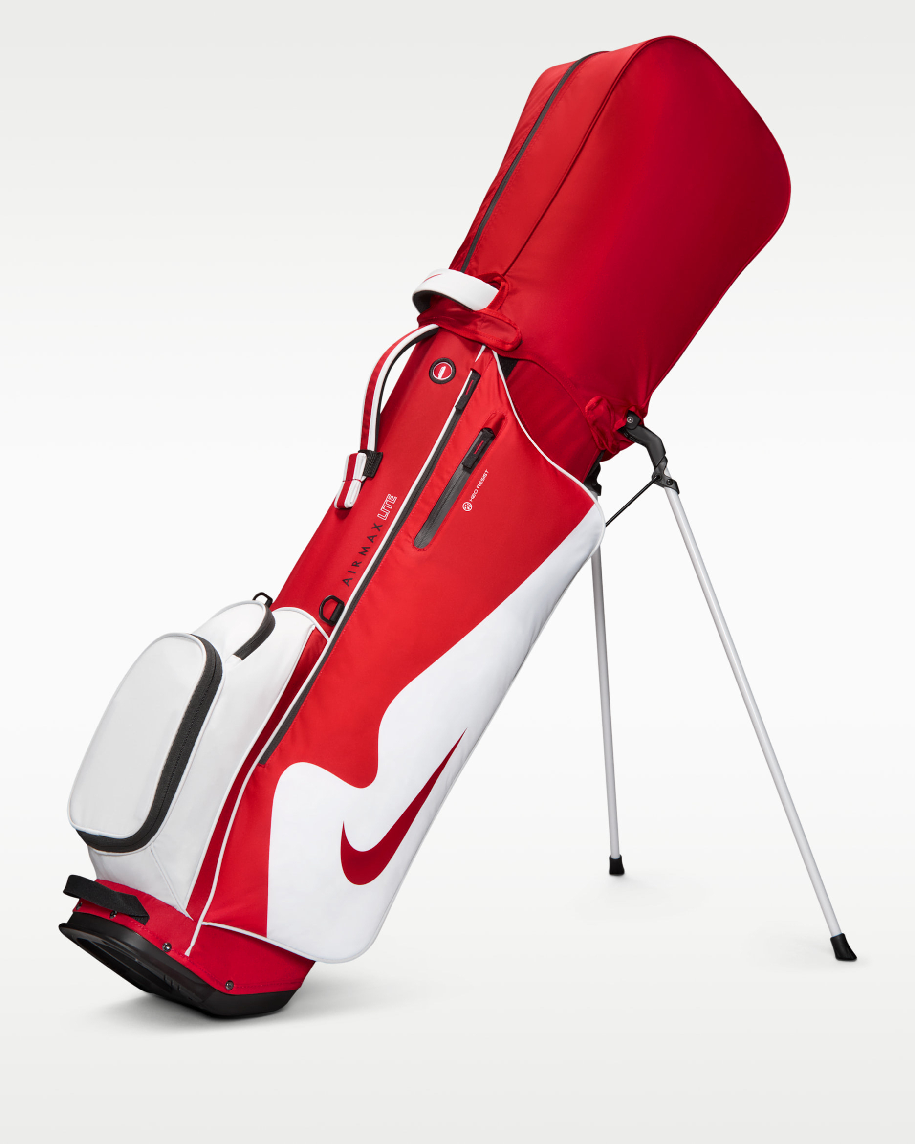 NIKE Air Max Lite 4WAY Stand Bag 4格支架包 - 白紅