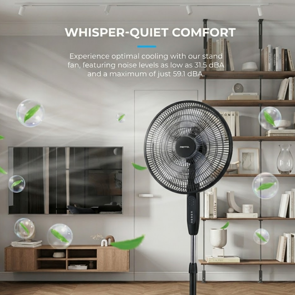 Mistral 16" DC Stand Fan With Remote MSF1610DR PU