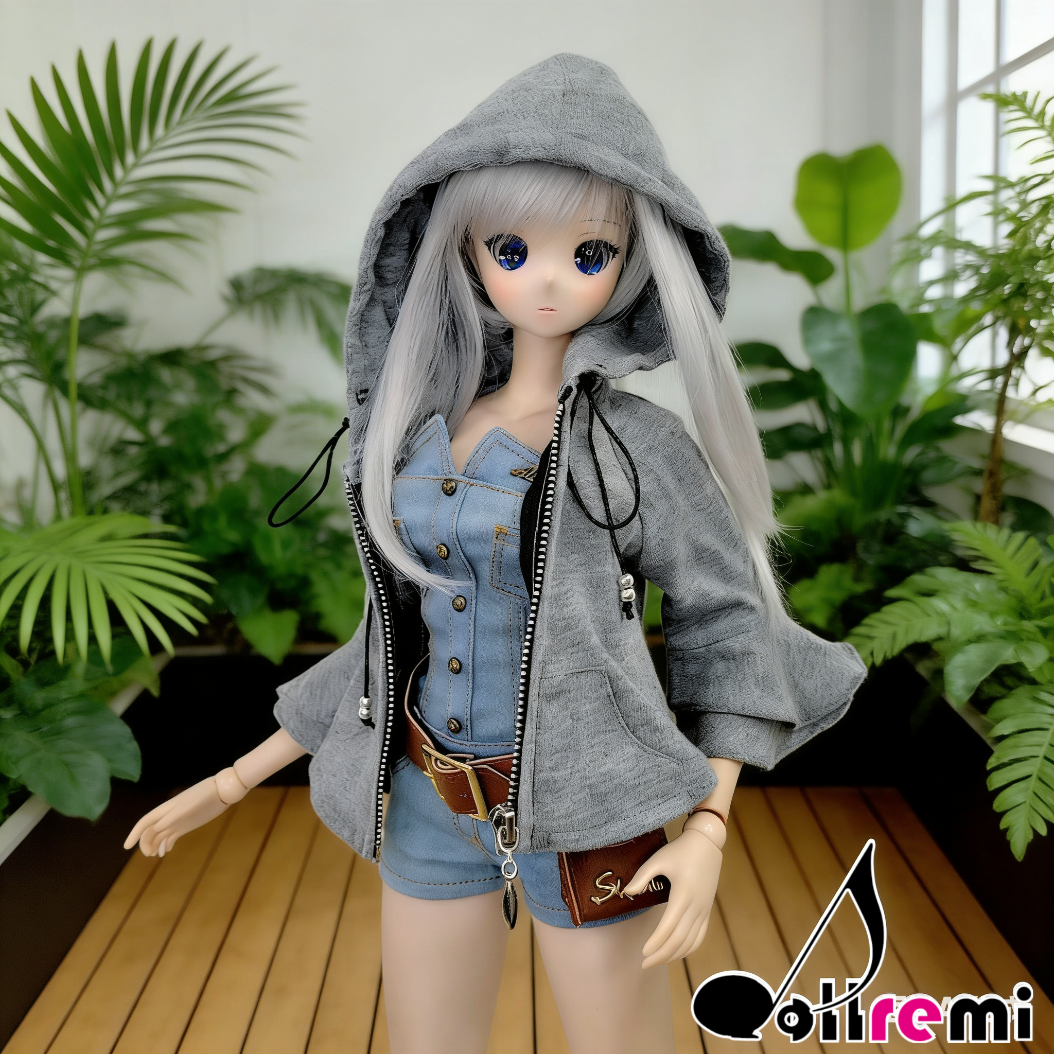【dollremi】(DD0625) 連帽斗蓬衛衣 Hooded cloak 