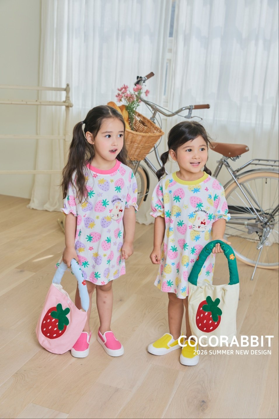 士多啤梨🍓 兔仔連身裙 / 士多啤梨🍓 袋子