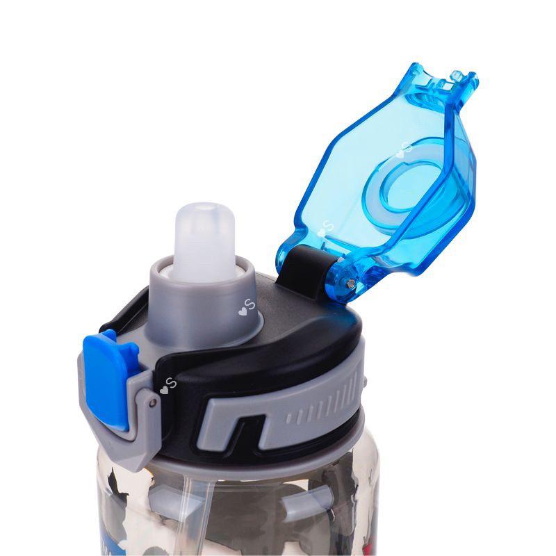 Batman 800ml BPA & BPS Free 膠水樽連可拆式飲管及手繩(B1-8332-1）