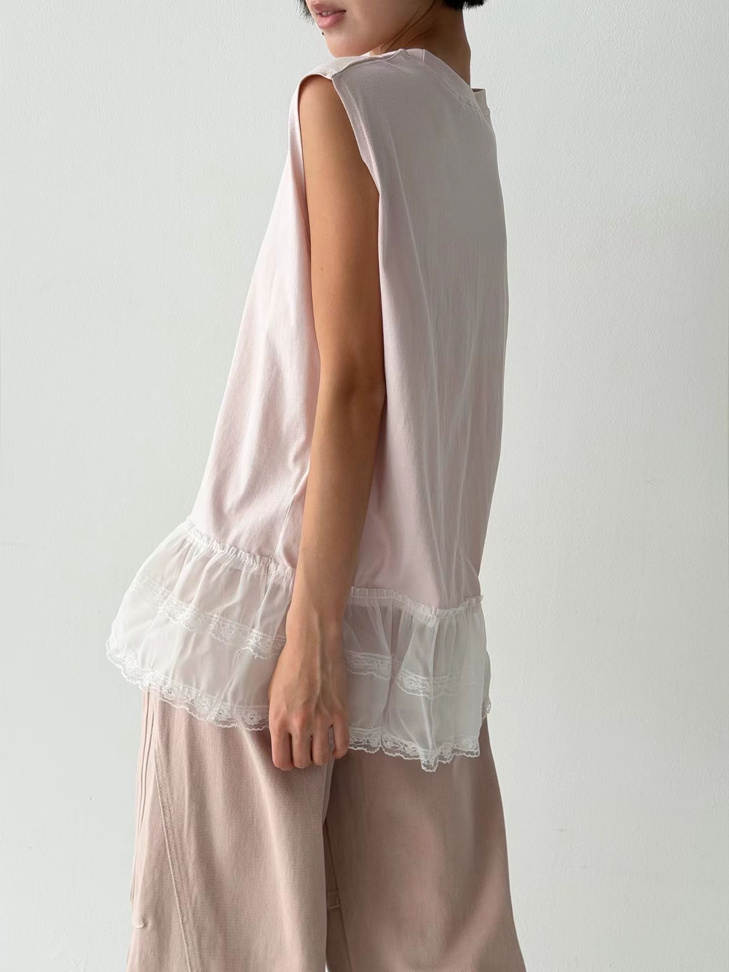 Mariemarie Lace 腳背心