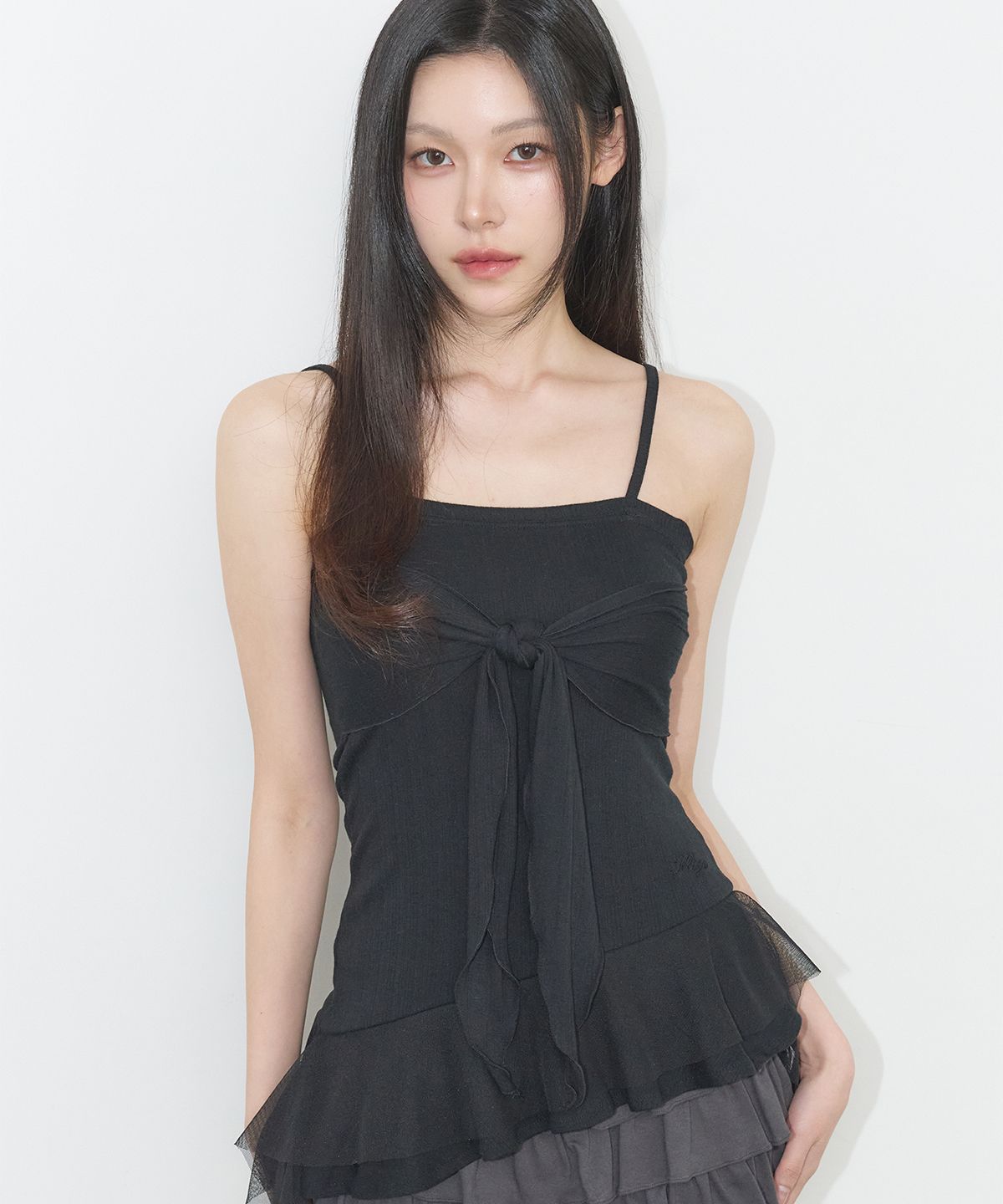 🇰🇷訂購｜ILLIGO 26SS｜Ribbon tie sleeveless 3色 