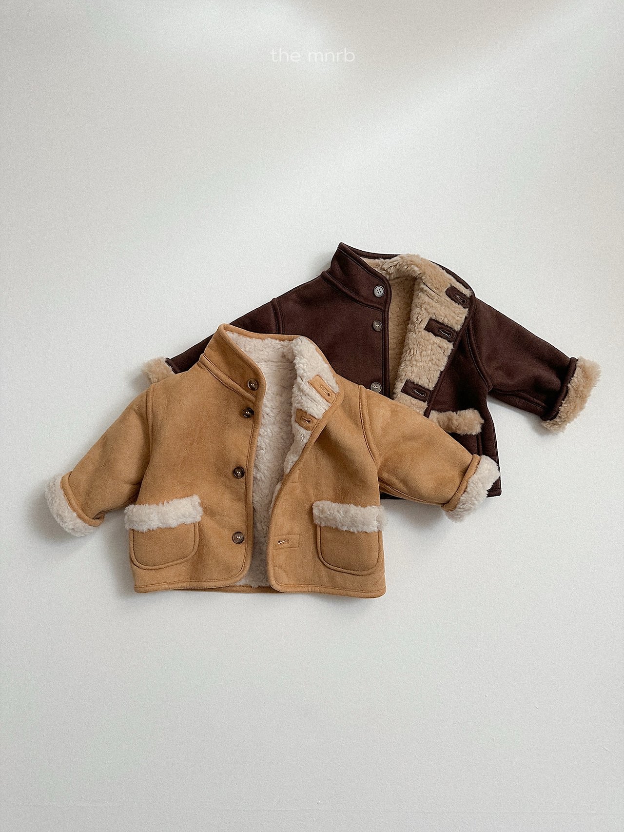 Mnirobe | Reversible suede jacket