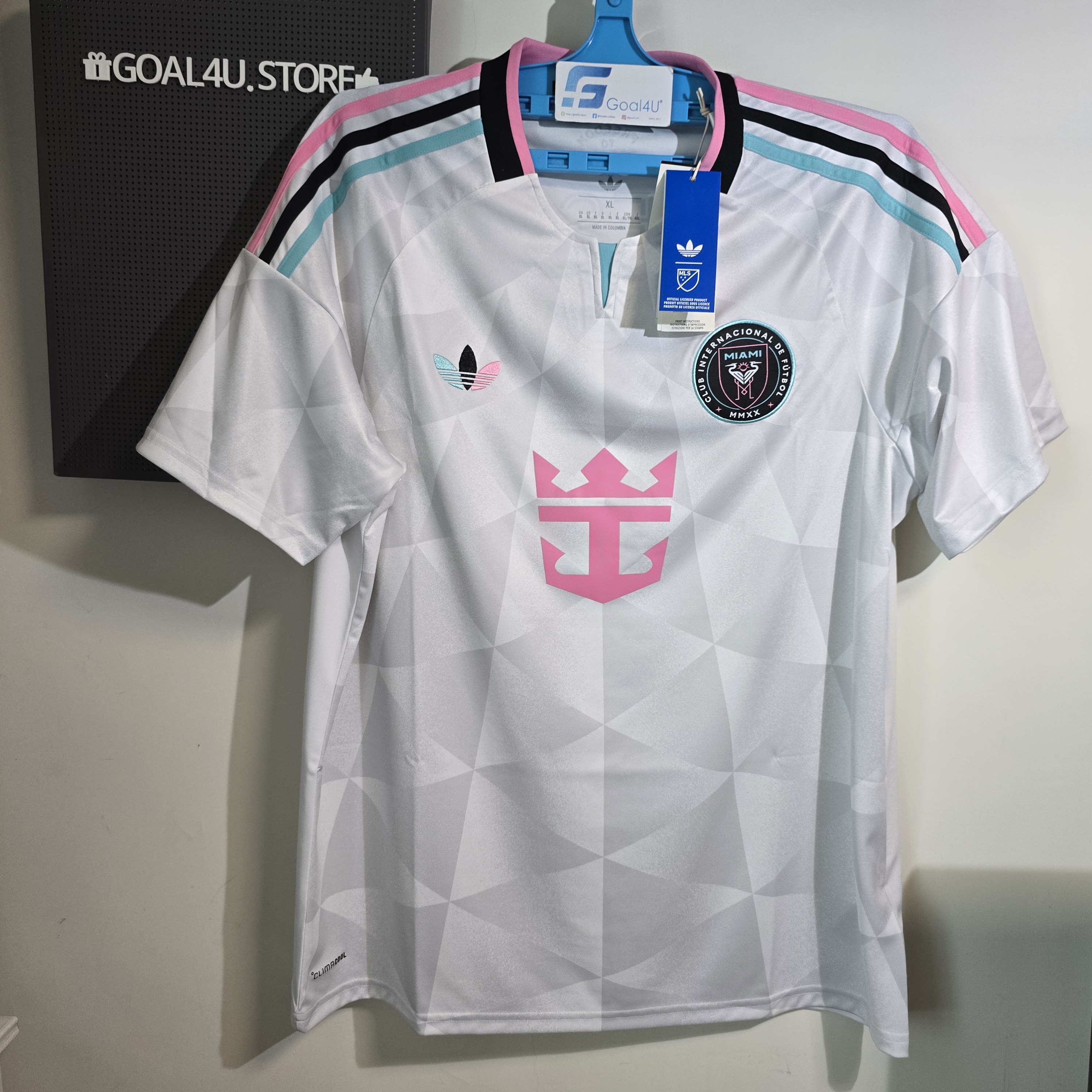 Adidas MLS Inter Miami 邁阿密國際 2026-27 「Cenit」三客球迷版球衣 (連MESSI印字) KE6326
