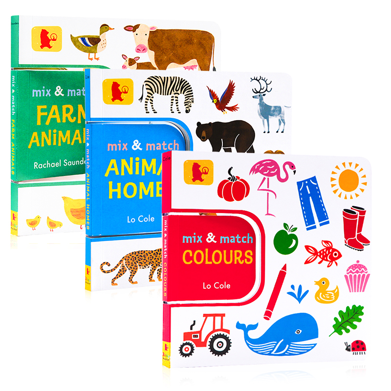 Walker Books Mix and Match 系列 Animal Homes