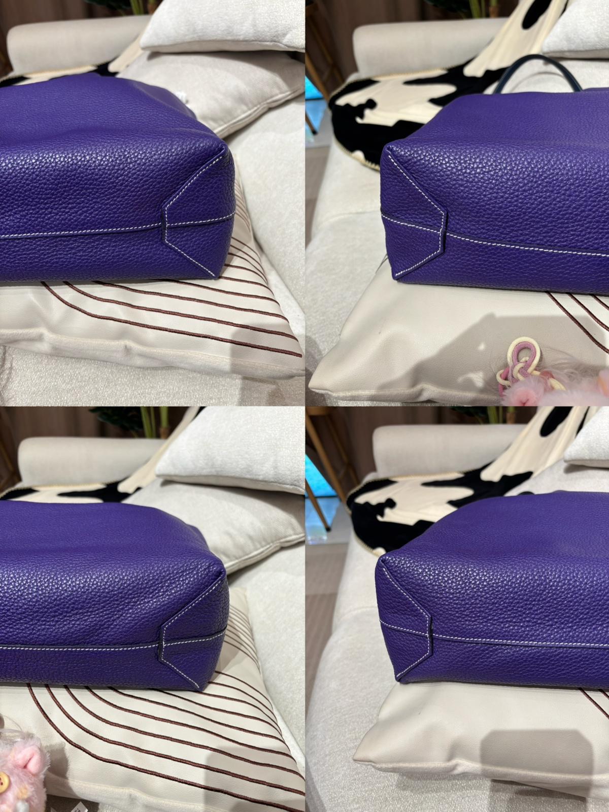 Hermes Double Sens 36 Tote Bag Stamp [Q] TC粒粒牛皮 100%Authentic, 98%New ✅Dust bag 