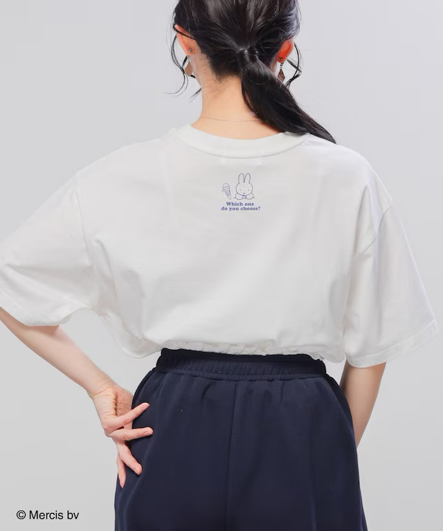 MIFFY 短袖TEE  白色甜品款