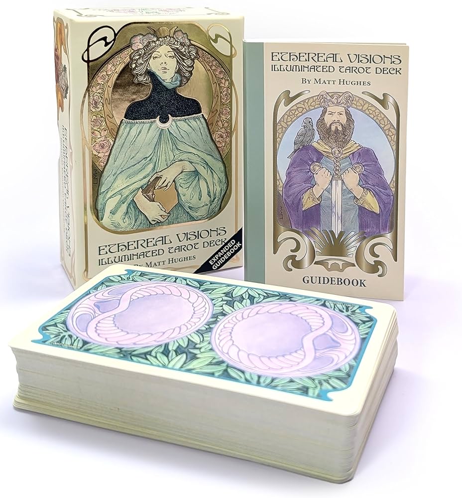 Ethereal Visions: Illuminated Tarot Deck 塔羅牌