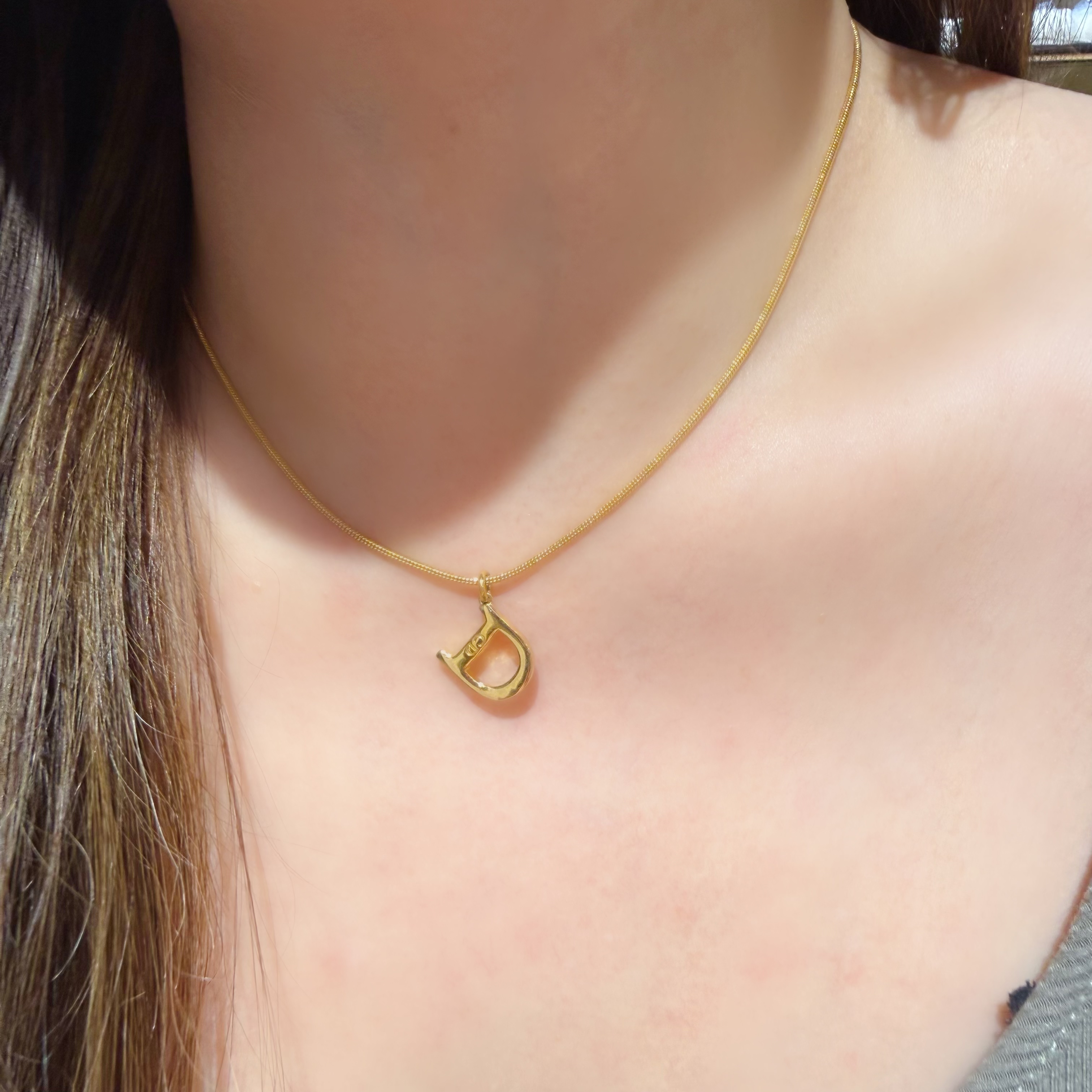Dior necklace vintage/D