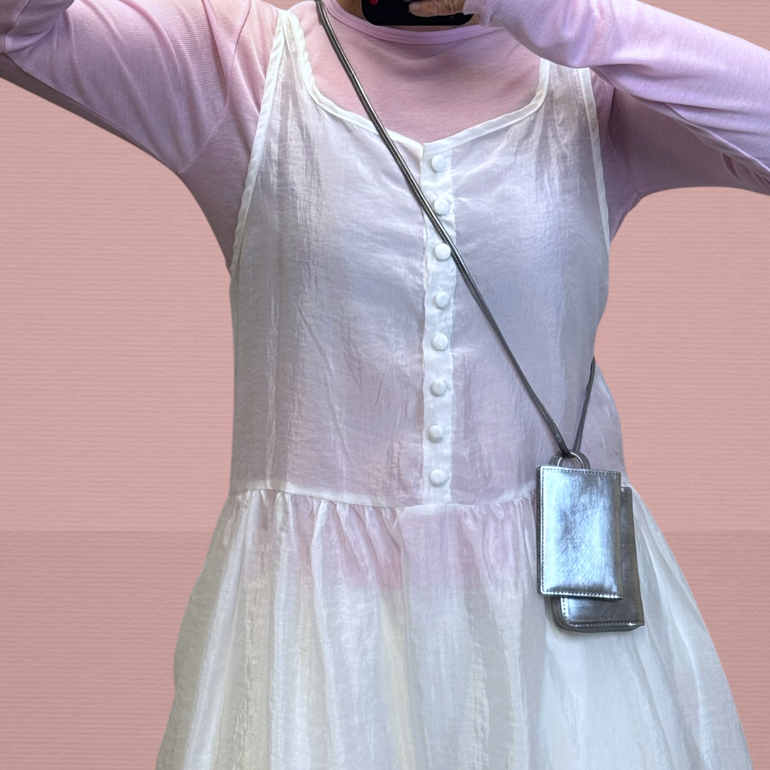 紗質背心One Piece 胸 92 腰 94 Hip 150 長 101