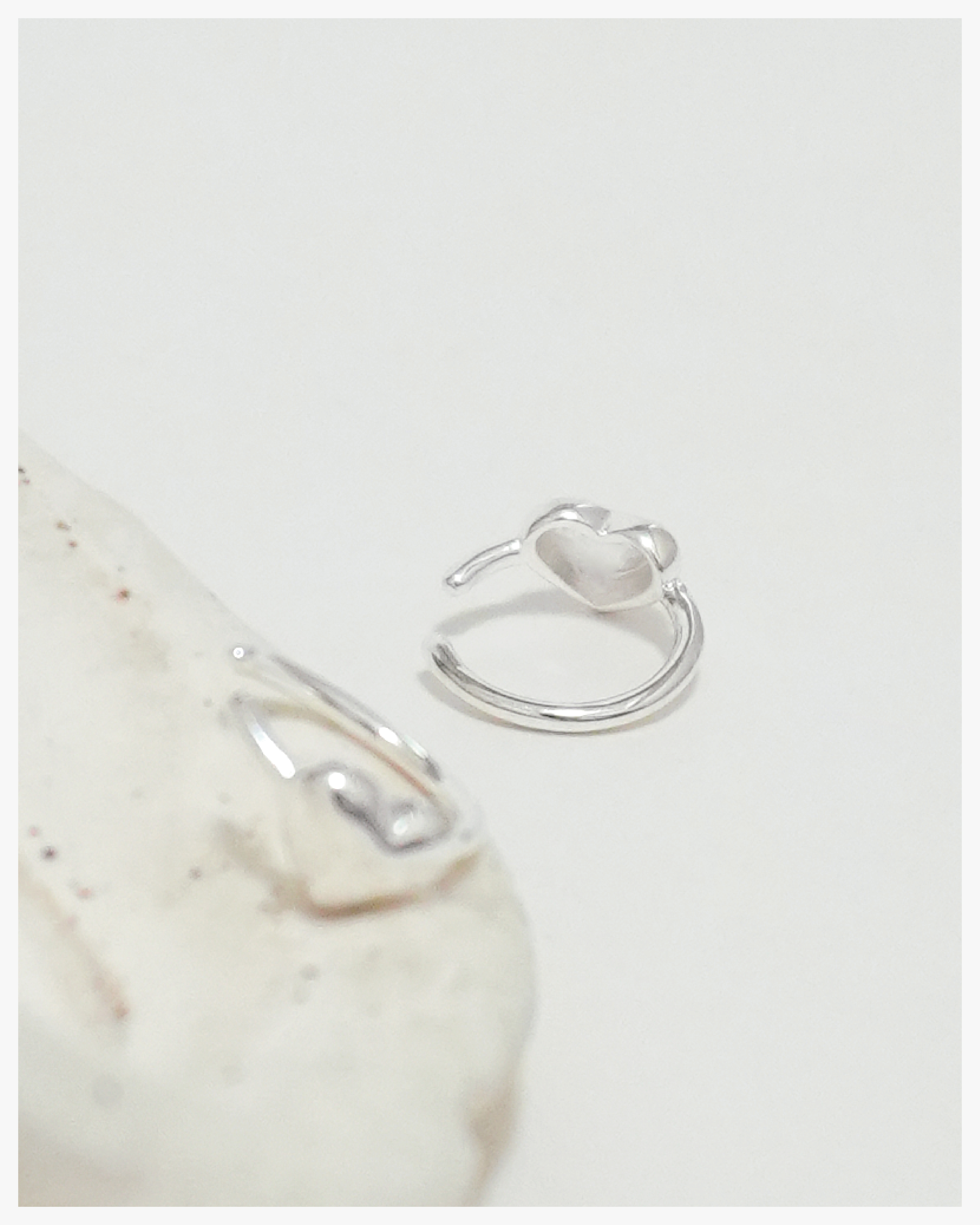 Chic Love Heart Ear Cuff