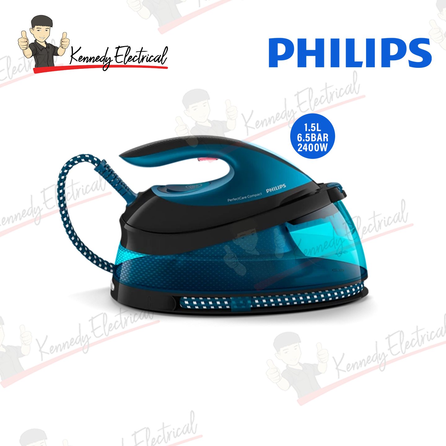 Philips PerfectCare Compact 2400W Steam Generator Iron (GC7846/86)